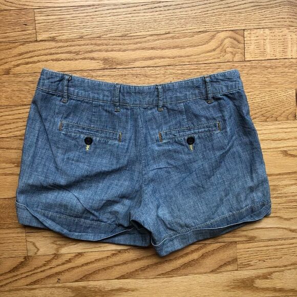 Gap Chambray Blue Shorts XS - Picture 2 of 4